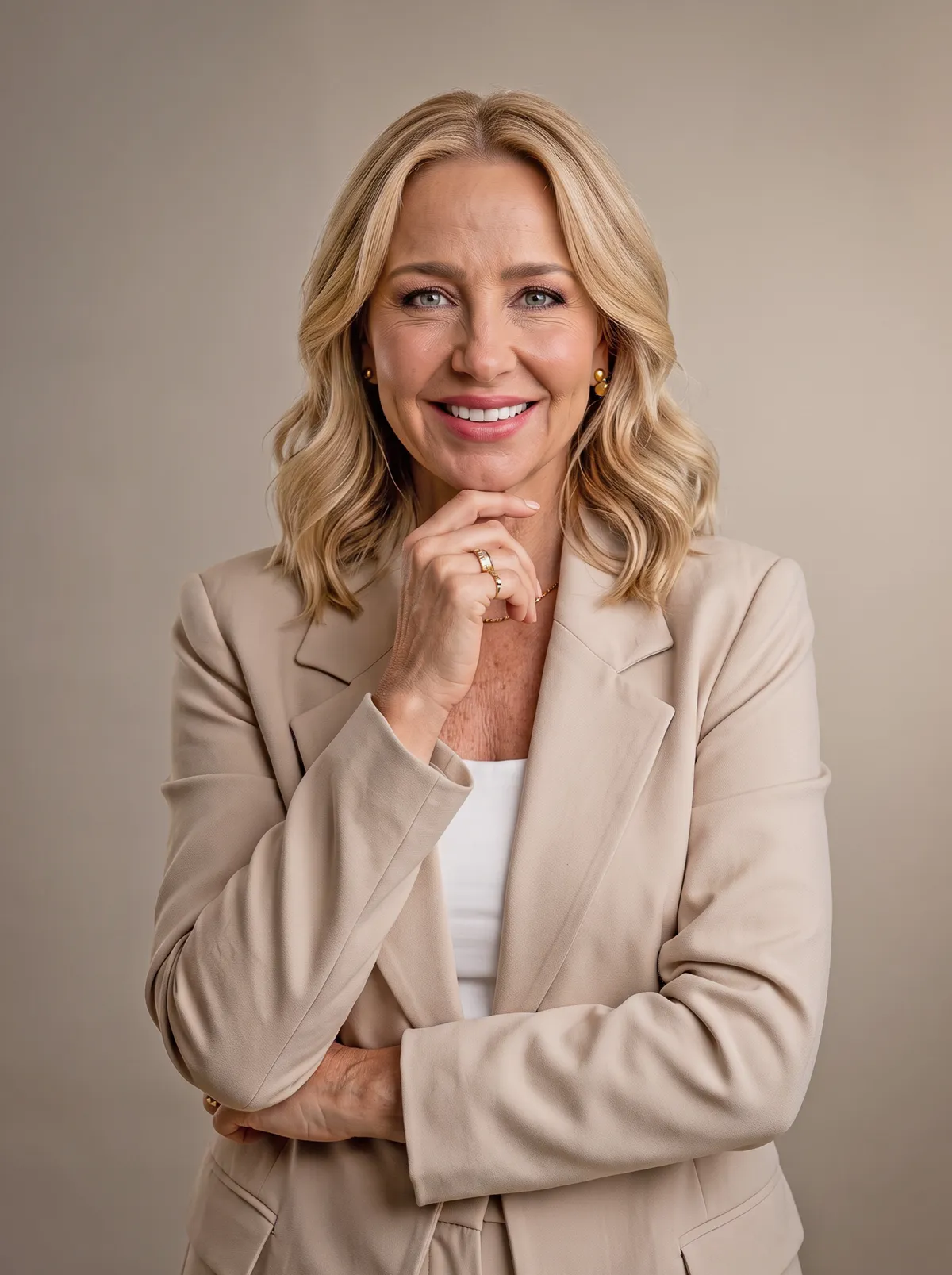 Retrato de Grace Apodaca, terapeuta cuántica